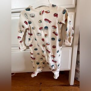 Wonder nation Sushi 🍣 Footie Pj’s